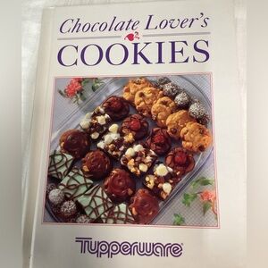 Vintage Tupperware chocolate lovers cookie cookbook